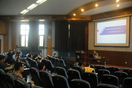 联合国大会和会议管理部逐字记录处处长傅鹏辉来beat365官网讲座-高翻学院-2016.05.09-照片02